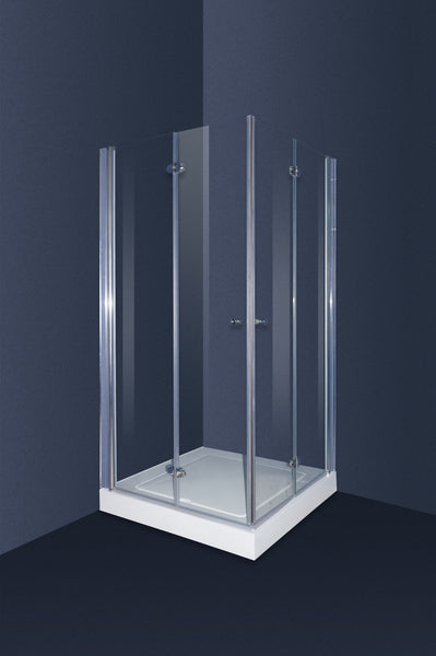 Classic Fold-a-Way leddede dusjdør / hjørne