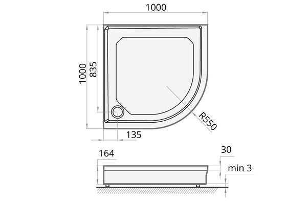 Classic Dusjkar round