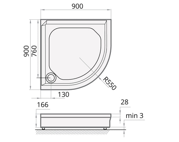 Classic Dusjkar round